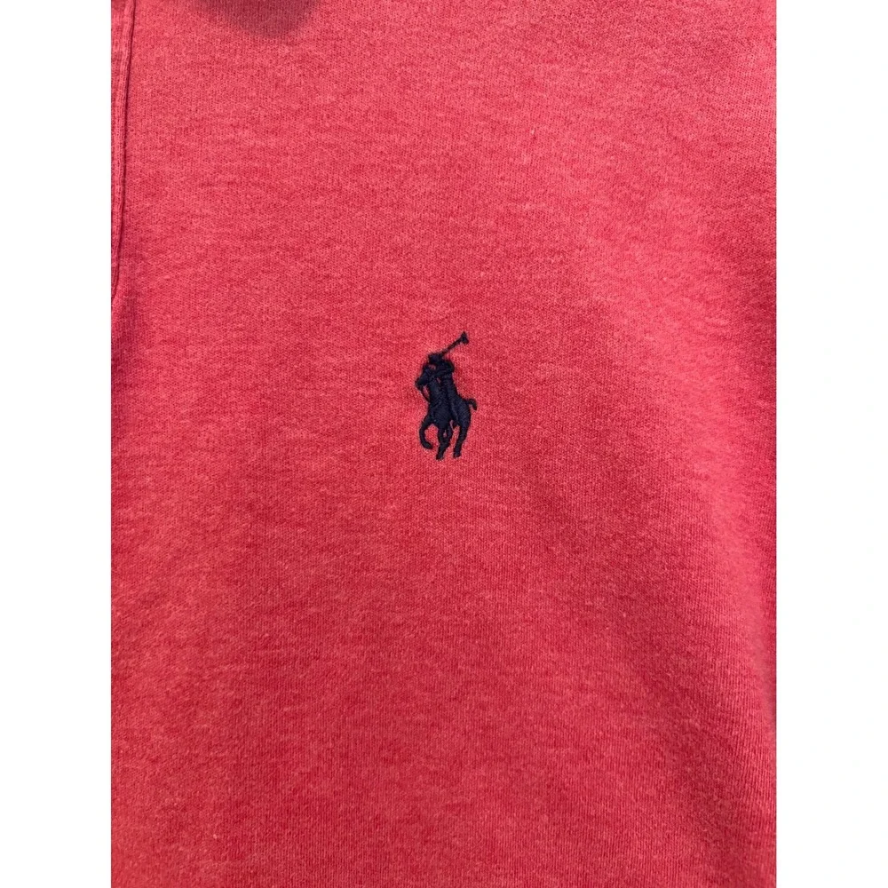 Polo Ralph Lauren‎ Mens Short Sleeve Cotton Polo Shirt Red Heather Medium 0319
